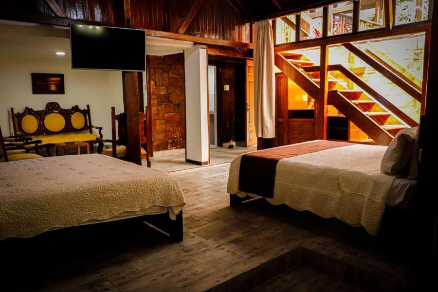 Hotel Campestre La Posada Del Rancho โปปายาน ภายนอก รูปภาพ